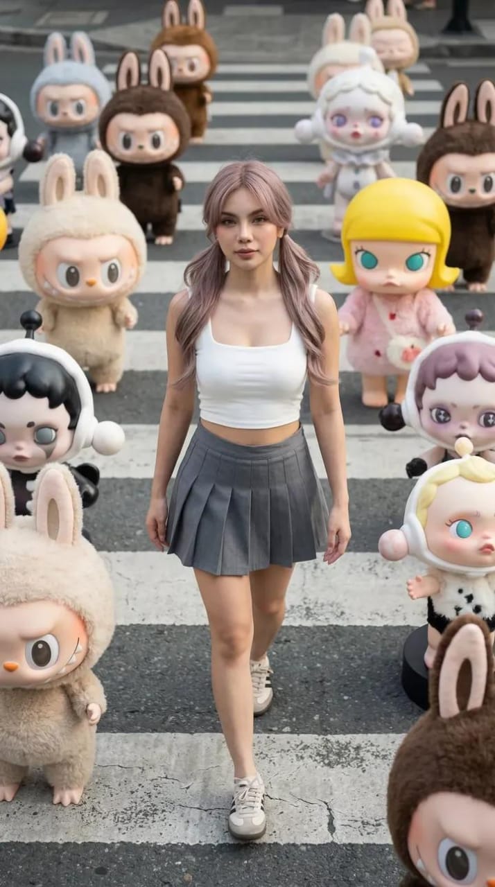 Whimsical Urban Walk